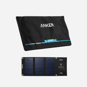 Anker PowerPort 21W solar panel outdoor test